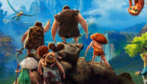 Nicolas Cage as a Caveman in Dreamworks' New Animated Film The Croods